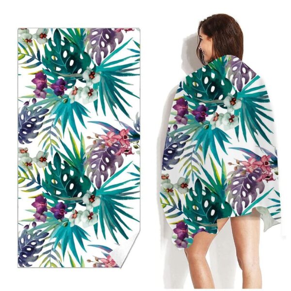 Beach Towel Printed Swimming Sweat Towel