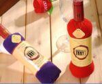 Wine Bottle Shaped Bath Towel