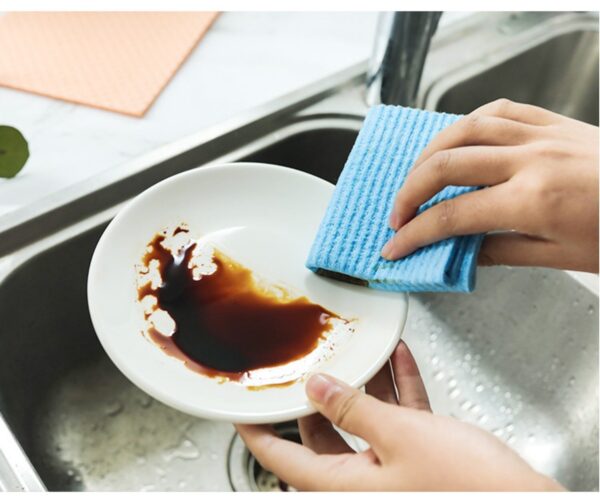 Sustainable Cellulose Dish Towel 12 Pcs Set