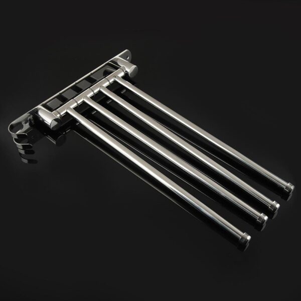 Rotating Towel Rail with Hooks