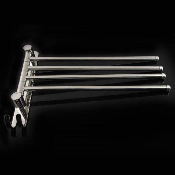 Rotating Towel Rail with Hooks