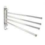 Rotating Towel Rail with Hooks