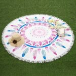 Summer Round Beach Towel