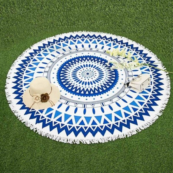 Summer Round Beach Towel