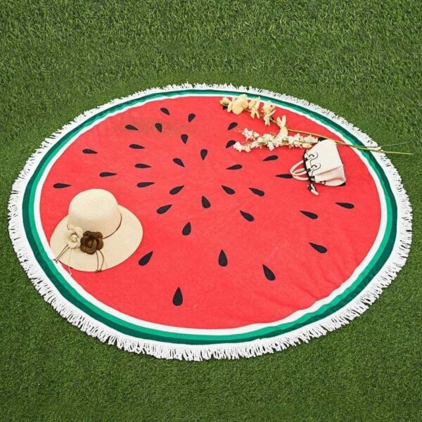 Summer Round Beach Towel