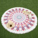 Summer Round Beach Towel