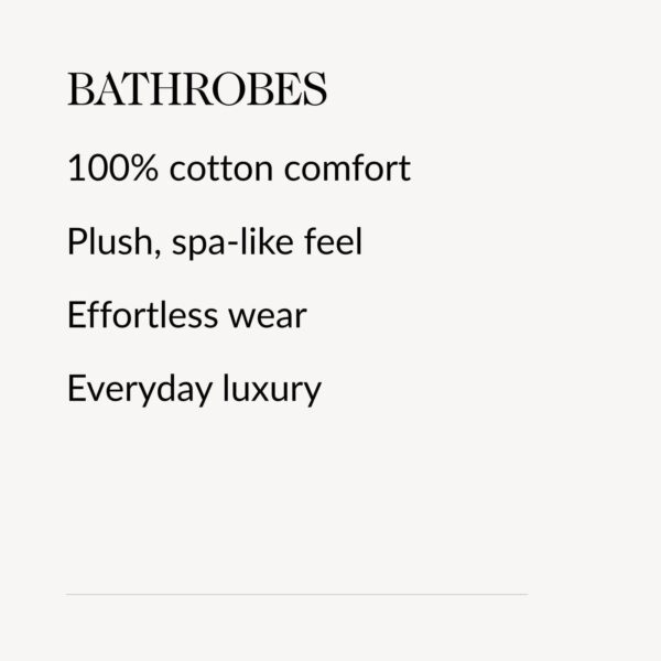 Charcoal Shawl Collar Bathrobe