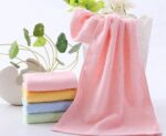 Pastel Color Face Towels 4 Pcs Set