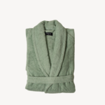 Mist Shawl Collar Bathrobe
