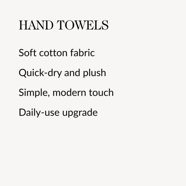 Salmon Pink Dash Striped Hand Towel