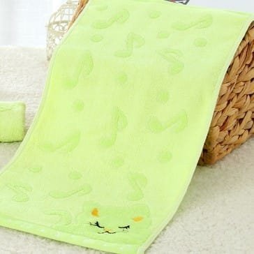 Bamboo Fiber Kitten Face Bath Towels