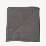 Charcoal Dash Striped Hand Towel