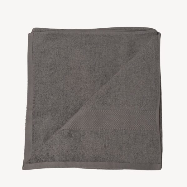 Charcoal Dash Striped Hand Towel