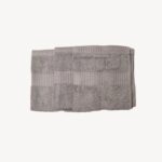 Light Grey Dash Striped Face Towel - Set of 3