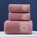 Pure Cotton Towels Three-piece With Hand Bath Towel Class